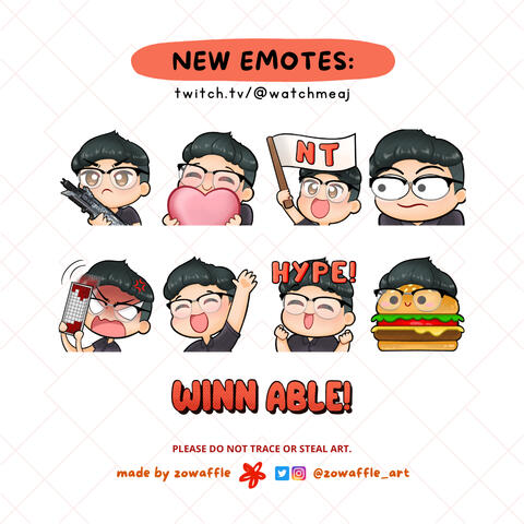 WatchmeAJ Emotes