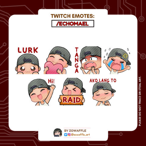 Echomael Emotes